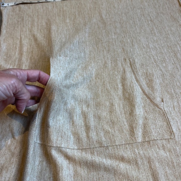 Lilly Pulitzer Jupiter Sweater Dress Cotton Modal Wool PB Camel Heather L - Picture 5 of 11